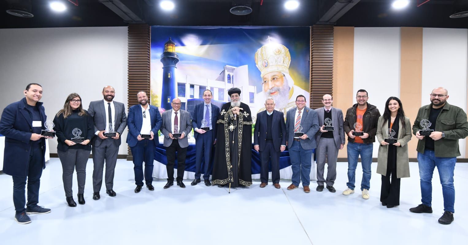 البابا تواضروس الثانى يفتتح مبنى "منارة العالم" بالكاتدرائية المرقسية بالعباسية