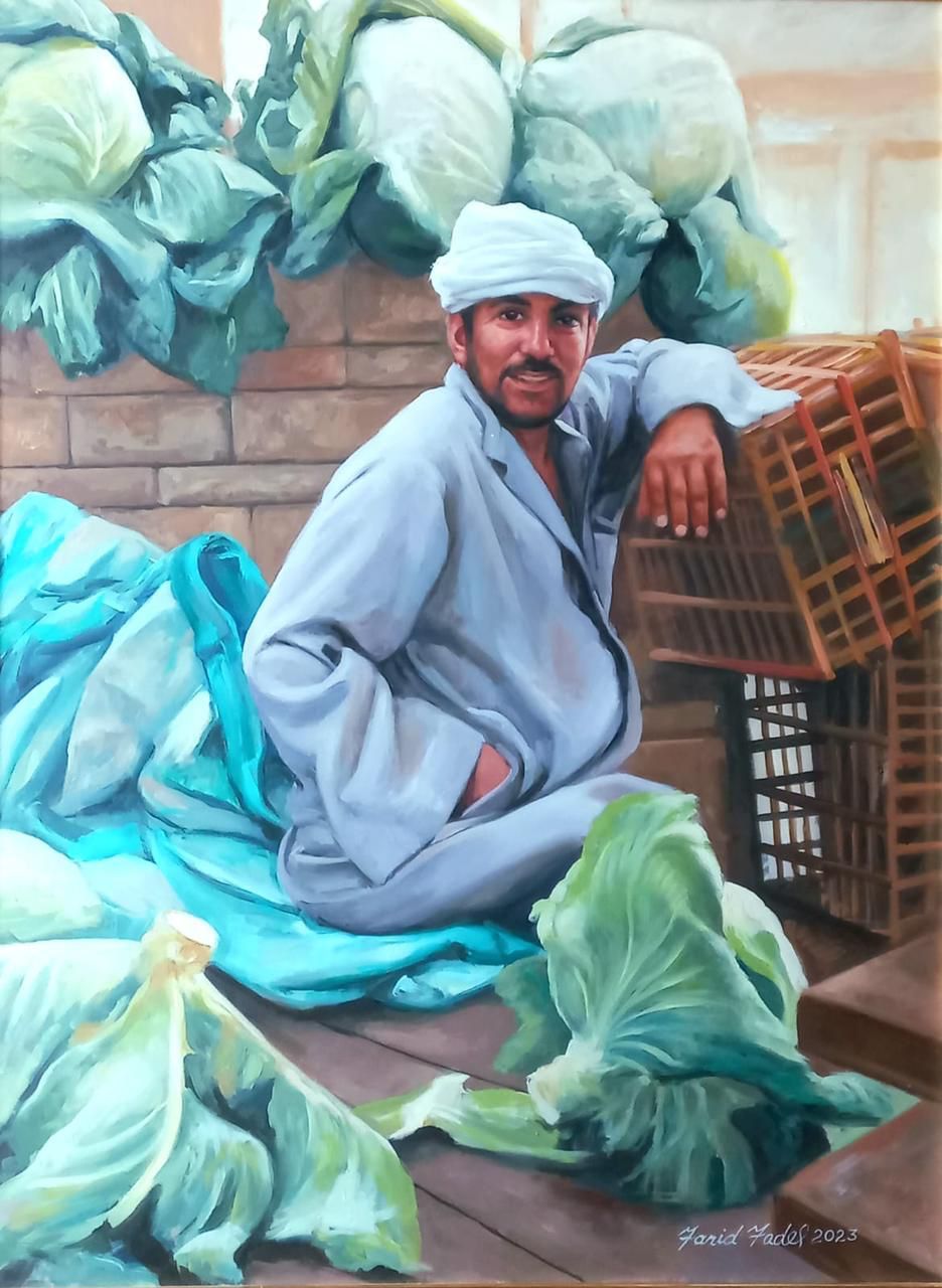 وتبقى الروح معرض لفريد فاضل بقاعة في الأوبرا