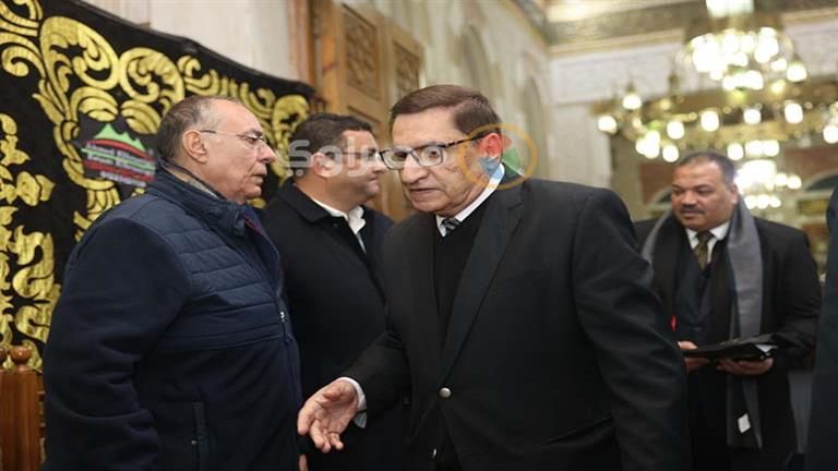 شخصيات عامة وسياسية في عزاء عم الكاتب الصحفي محمد سمير فريد