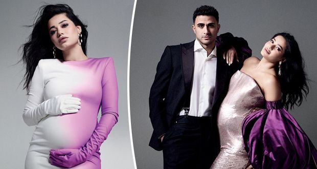 بصور عاطفية مع زوجها.. رحمة رياض تكشف جنس مولودها المنتظر