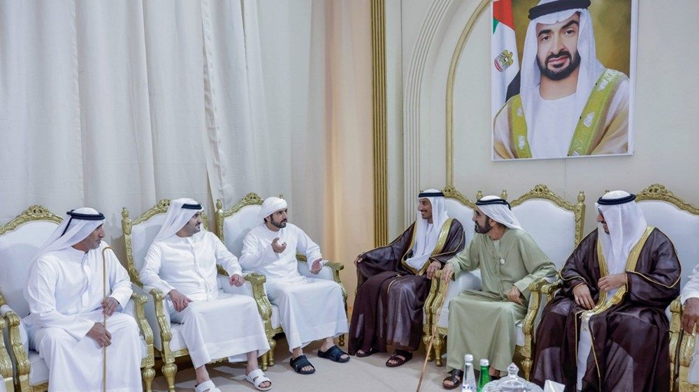 محمد بن راشد يحضر أفراح الكتبي والمري