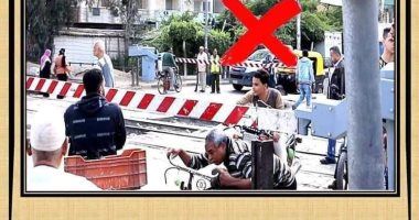 النقل تناشد المواطنين المشاركة فى التوعية بضروة الالتزام بعدم اقتحام المزلقانات