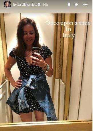 "جريئة".. أحدث ظهور لـ لقاء الخميسي في إيطاليا (صورة)