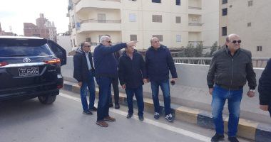 محافظ الجيزة يوجه بمواصلة جهود طلاء العقارات المحيطة بمحطة قطارات الصعيد