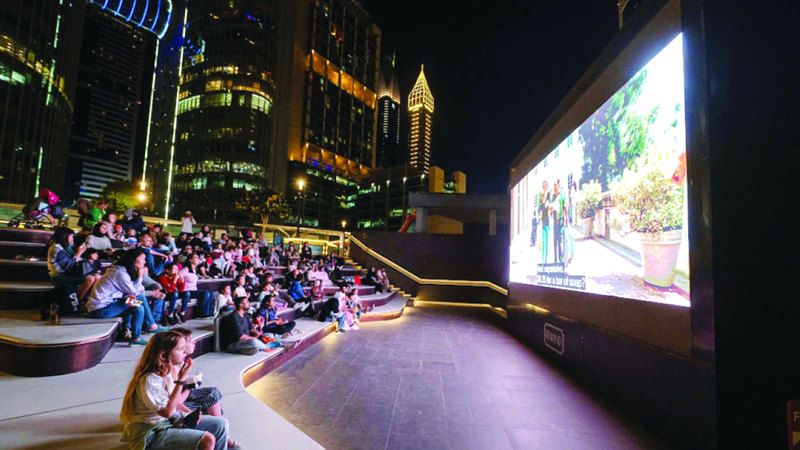 الامارات | مرح وسينما تحت النجوم في «دبي المالي العالمي»