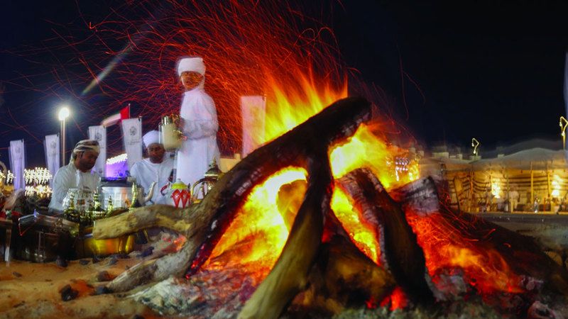 الامارات | نيران حياة البر تضيء «الظفرة»