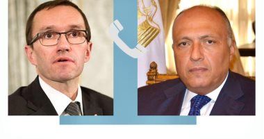 وزير الخارجية يبحث مع نظيره النرويجي ضمان تدفق المساعدات الإنسانية لغزة