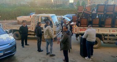 غلق وتشميع 8 محال ومقاهى ورفع 1200 حالة إشغال بحدائق الأهرام