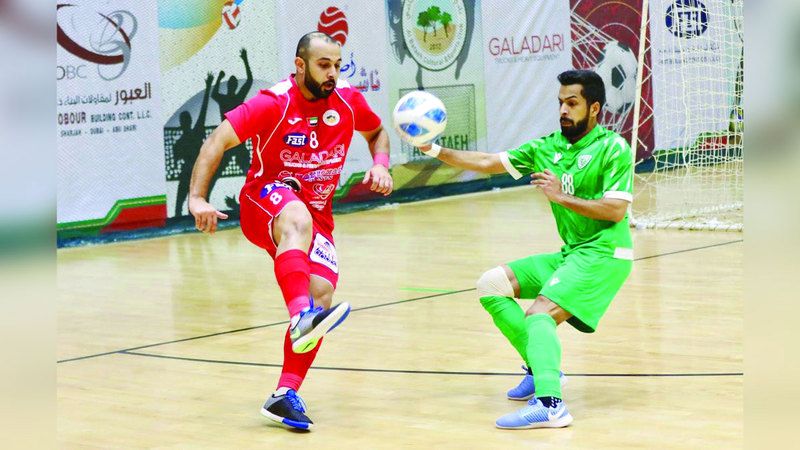 الامارات | خورفكان يطلب «الفاصلة»  من البطائح بنهائي دوري الصالات