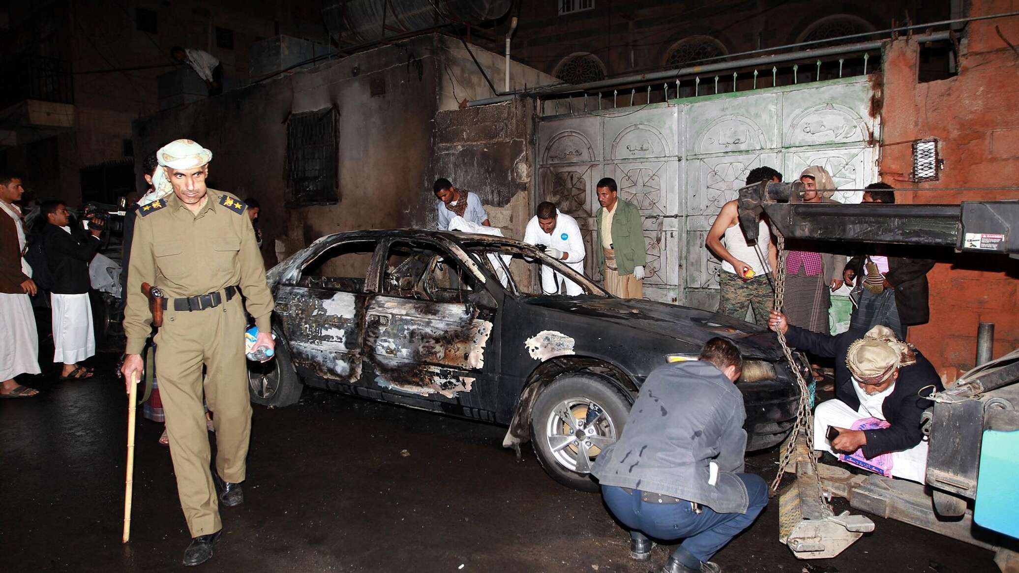 3 غارات أمريكية بريطانية على معسكر لـ"أنصار الله" في صعدة