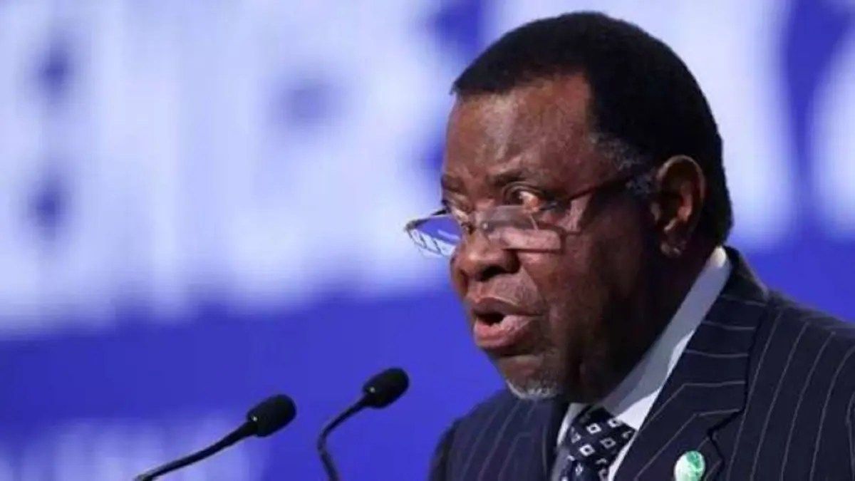 وفاة رئيس ناميبيا حاجي جينجوب