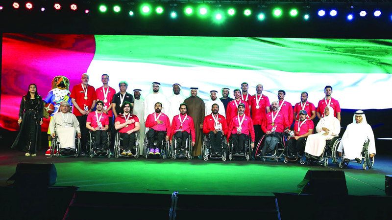 الامارات | الإمارات تتوج بذهب سلة  «غرب آسيا» للكراسي المتحركة