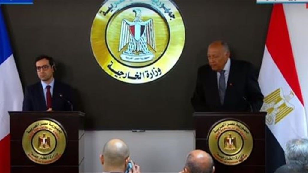 مصر وفرنسا تؤكدان التعاون من اجل الوصول الى "دولة فلسطينية"