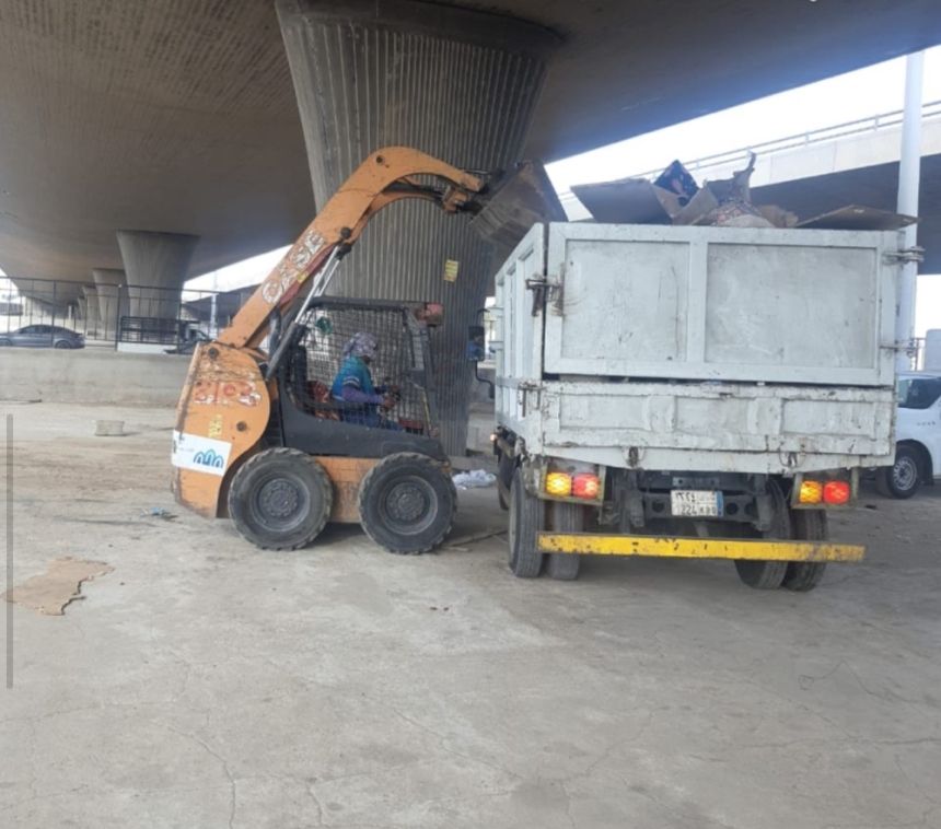 حملة لإزالة البسطات العشوائية بحي "جامعة جدة"