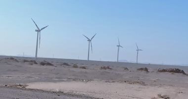 ربط محطة رياح جبل الزيت تجاريا بالشبكة الكهربائية بقدرة 250 ميجا وات