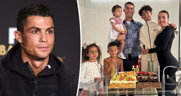 بصور مع عائلته.. كريستيانو رونالدو يحتفل بعيد ميلاده الـ39