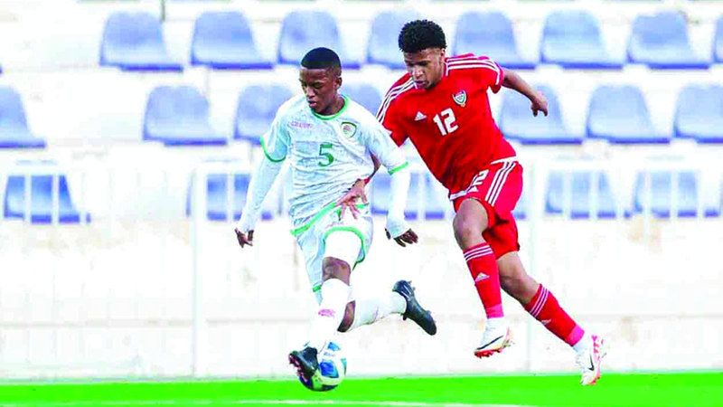 الامارات | أبيض الناشئين يتعادل مع عُمان ودياً