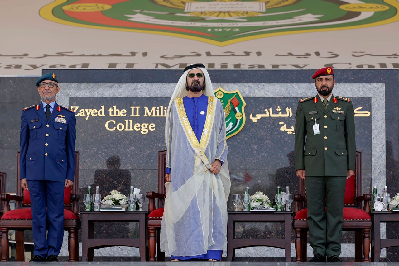 الخليج اليوم .. محمد بن راشد: كلية زايد الثاني العسكرية مصنع من مصانع الرجال في الإمارات