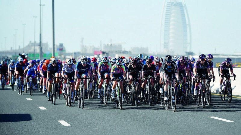 الامارات | طواف الإمارات للسيدات ينطلق من «ميراكل غاردن» إلى «دبي هاربر» اليوم
