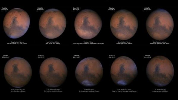 "مهمة الإمارات لاستكشاف المريخ" تكشف عن إنجازات جديدة ومتفردة لعام مريخي كامل