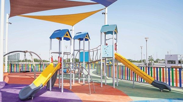 107 حدائق جديدة في أحياء أبوظبي