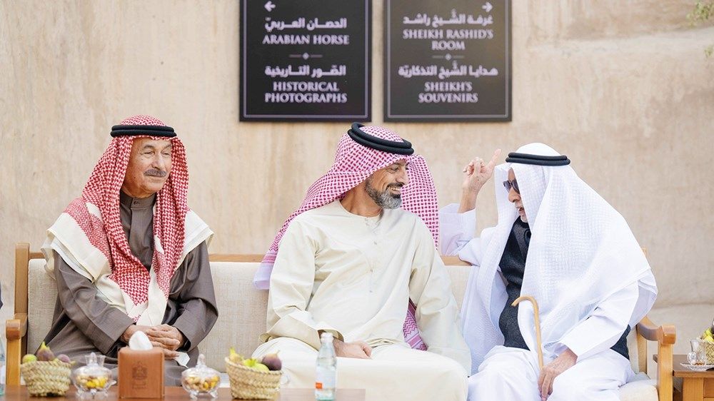 حاكم عجمان: مجتمعنا واحد ونعتز بتاريخنا ونعمل لمستقبلنا