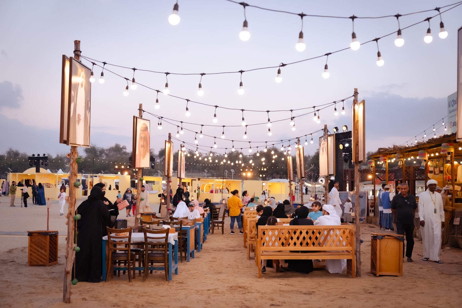 الامارات | صندوق الفرجان يرعى الدورة الثانية من مهرجان "بين الغاف" في حديقة وغابات مشرف الوطنية