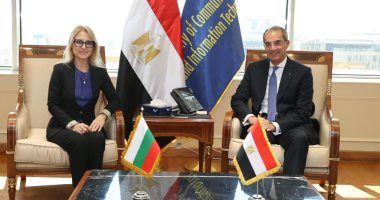 وزير الاتصالات يبحث مع وزيرة الابتكار والنمو ببلغاريا فتح آفاق للتعاون المشترك