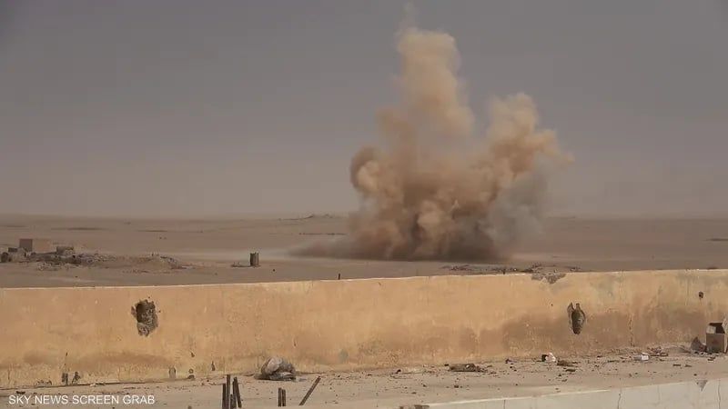 هجمات صاروخية على القواعد الأمريكية بـ"دير الزور السورية"