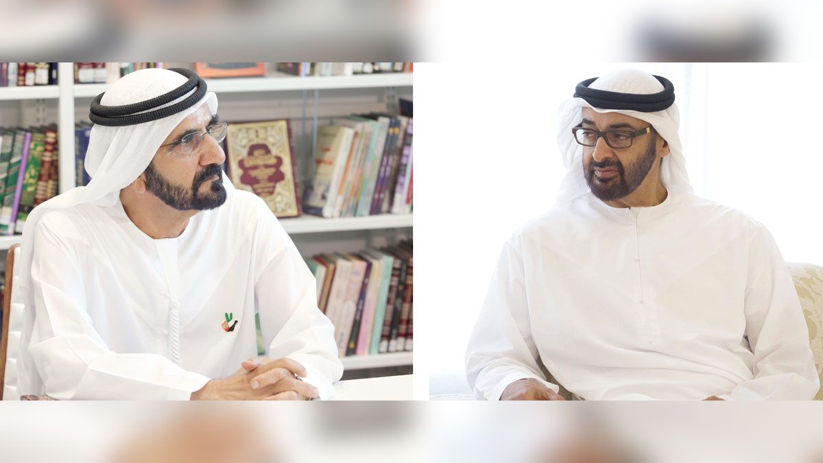 الامارات | محمد بن زايد ومحمد بن راشد يهنئان أمير قطر بتتويج «العنابي» بطلاً لكأس آسيا