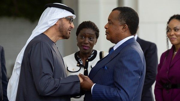 رئيس الدولة يستقبل رئيس الكونغو برازيفيل