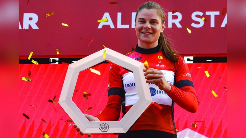 الامارات | البلجيكية كوبيكي بطلة طواف الإمارات للسيدات