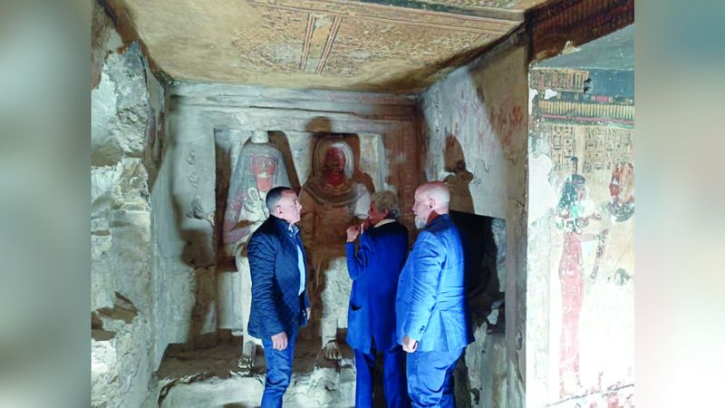 الامارات | «كاتب آمون» يستقبل زواره بعد 24 عاماً من الترميم