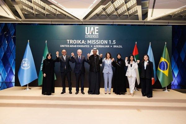 رئاسة COP28 تعلن إطلاق «ترويكا رئاسات مؤتمر الأطراف» بالشراكة مع رئاستي COP29 وCOP30