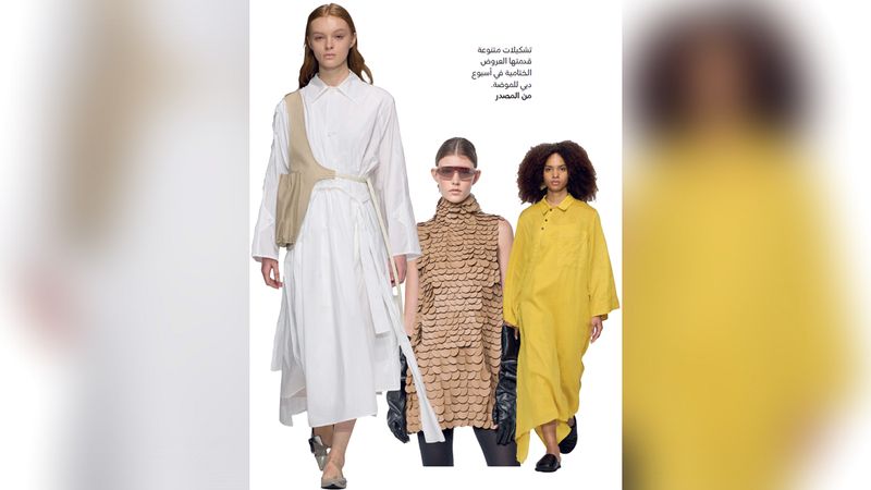 الامارات | تصاميم ختام أسبوع دبي للموضة تبهر الحضور