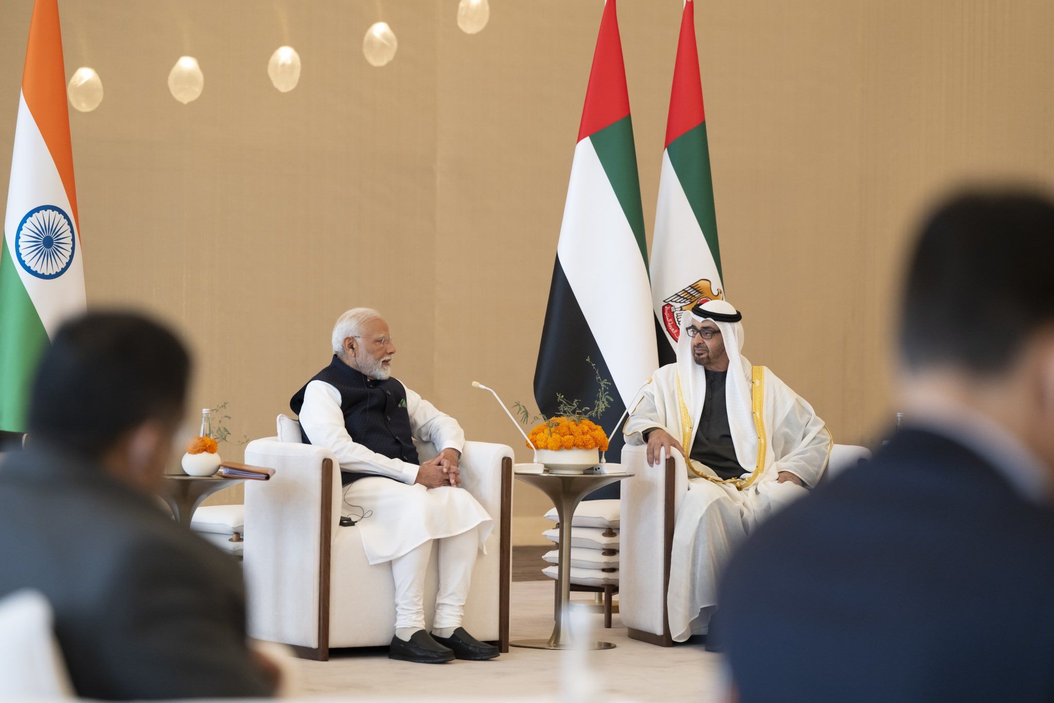 الامارات | محمد بن زايد: علاقتنا مع الهند تشهد تطوراً نوعياً في جميع المجالات