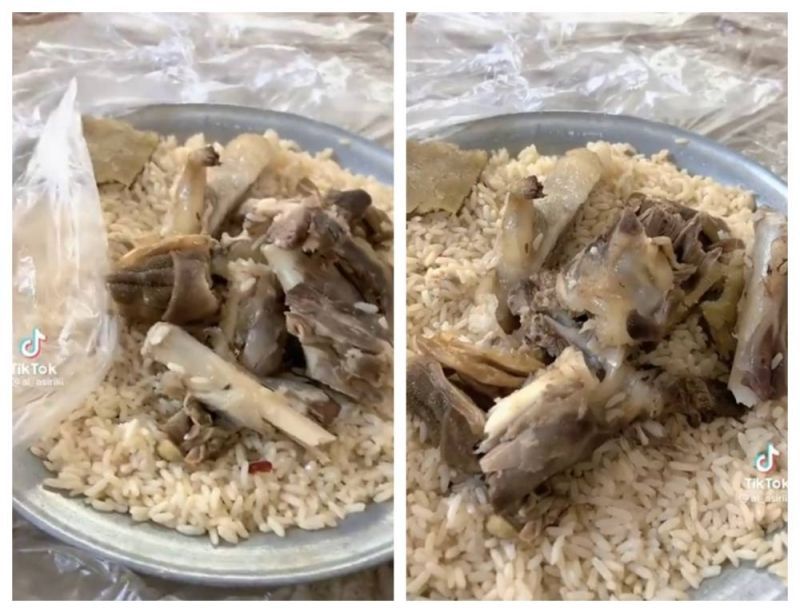 مواطن سعودي يدخل مطعم لتناول "كبسة باللحم" .. وعندما قدم العامل الوجبة كانت المفاجأة!