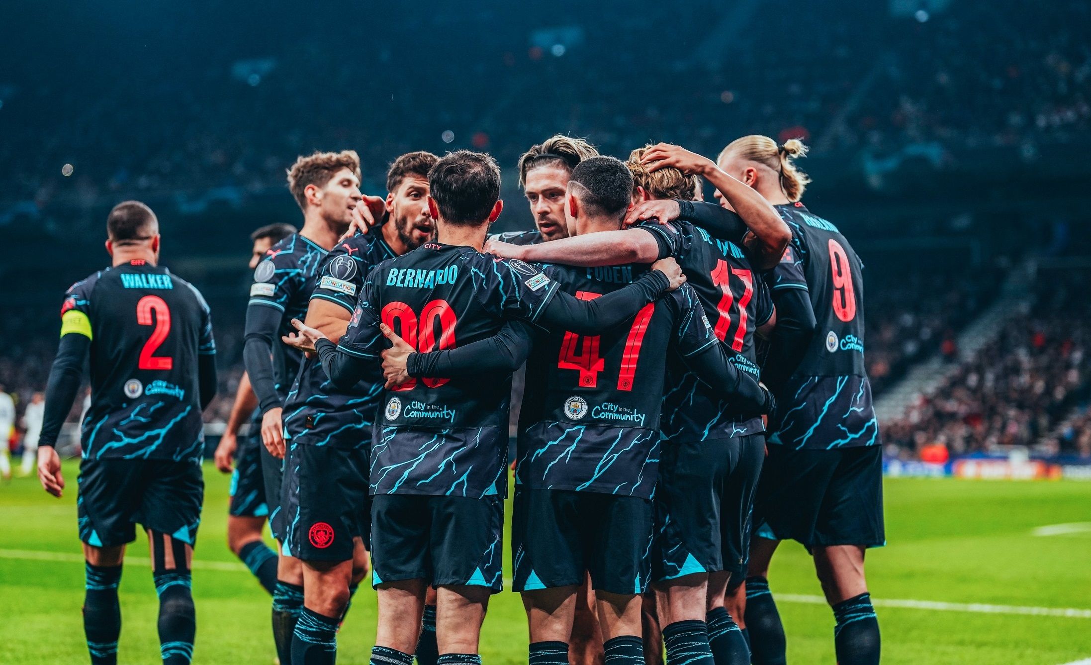 الامارات | مانشستر سيتي يضع قدماً في ربع نهائي دوري أبطال أوروبا