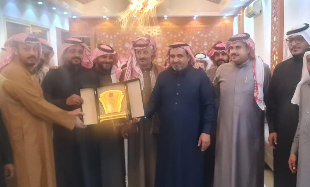 تكريم المعلم "العجيبي" في تبوك