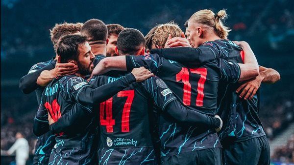 مانشستر سيتى ينهي الشوط الأول متقدما على كوبنهاجن في دوري الابطال