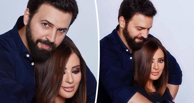 بصورة وقلوب حمراء.. تيم حسن ووفاء الكيلاني يحتفلان بعيد الحب