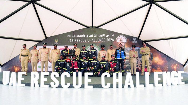 الامارات | شرطة دبي تحصد المركز الأول في «تحدي الإمارات لفرق الإنقاذ 2024»
