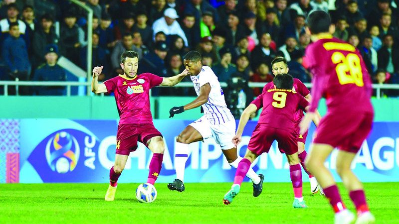 الامارات | العين يكتفي بالتعادل «آسيوياً» أمام ناساف الأوزبكي