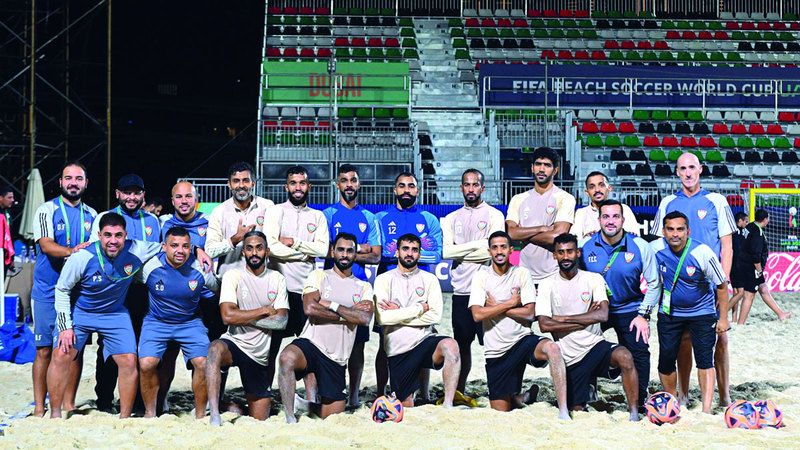 الامارات | المنتخب يواجه مصر في افتتاح مونديال الشاطئية بدبي