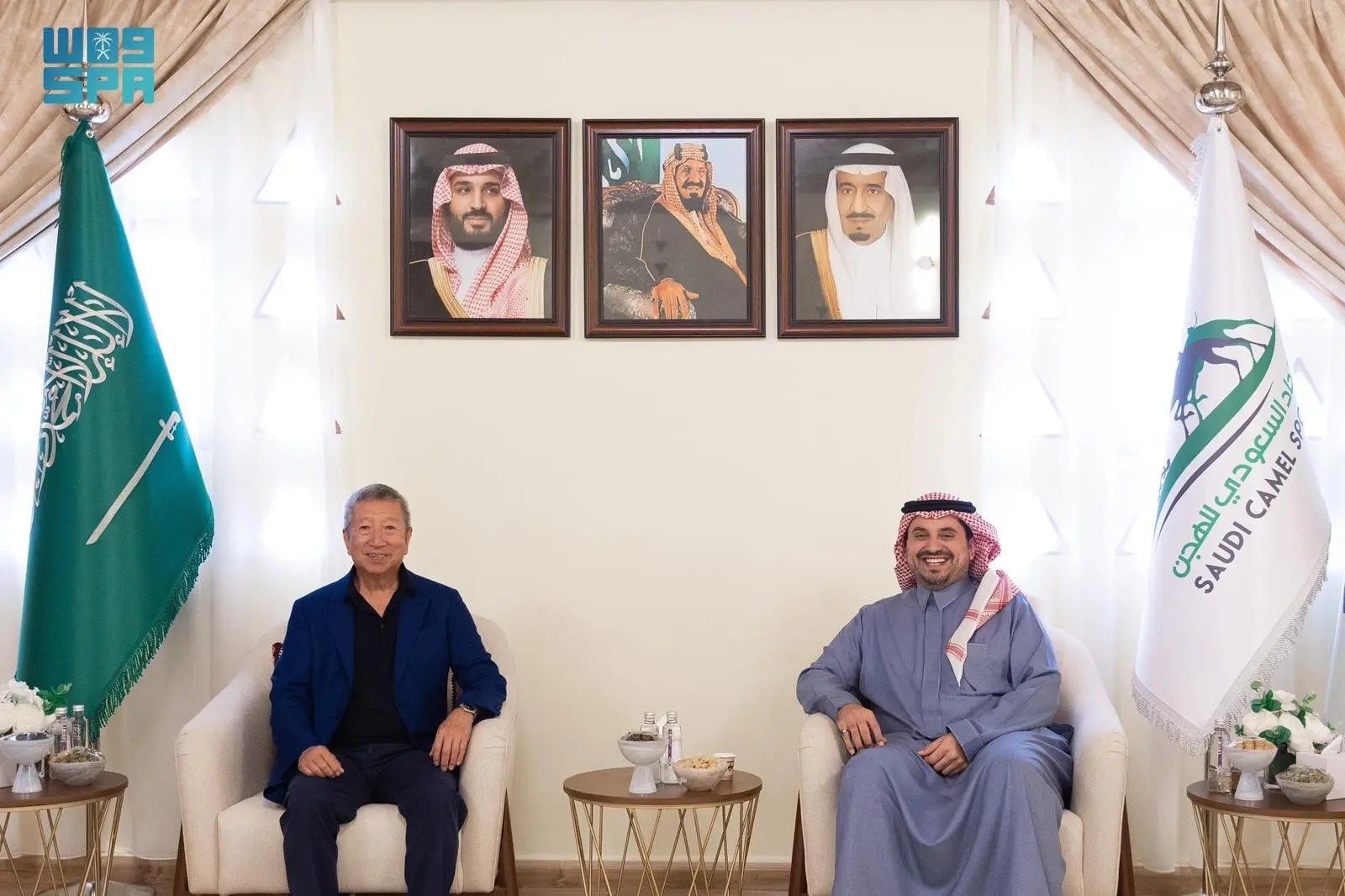 السعودية | نائب رئيس اللجنة الأولمبية والبارالمبية يلتقي نائب رئيس الأولمبية الدولية