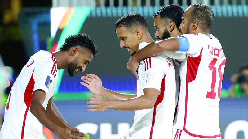 الامارات | «الأبيض» يهزم «الفراعنة» بثنائية في مونديال الشاطئية