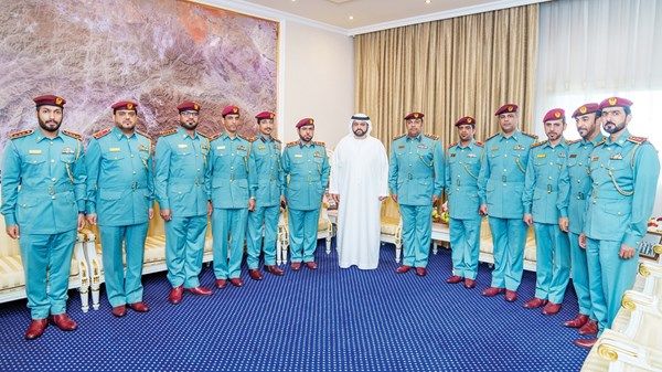 محمد الشرقي يطلع على خطط الدفاع المدني في الفجيرة