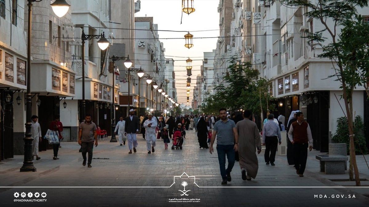 شاهد.. تقرير يرصد تطبيق الأنسنة في المدينة المنورة ضمن جهود تحسين جودة الحياة