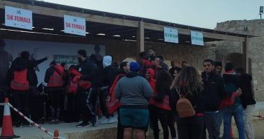 بدء وصول الوفود المشاركة في ماراثون Run For Gaza بمحمية وادي دجلة.. صور