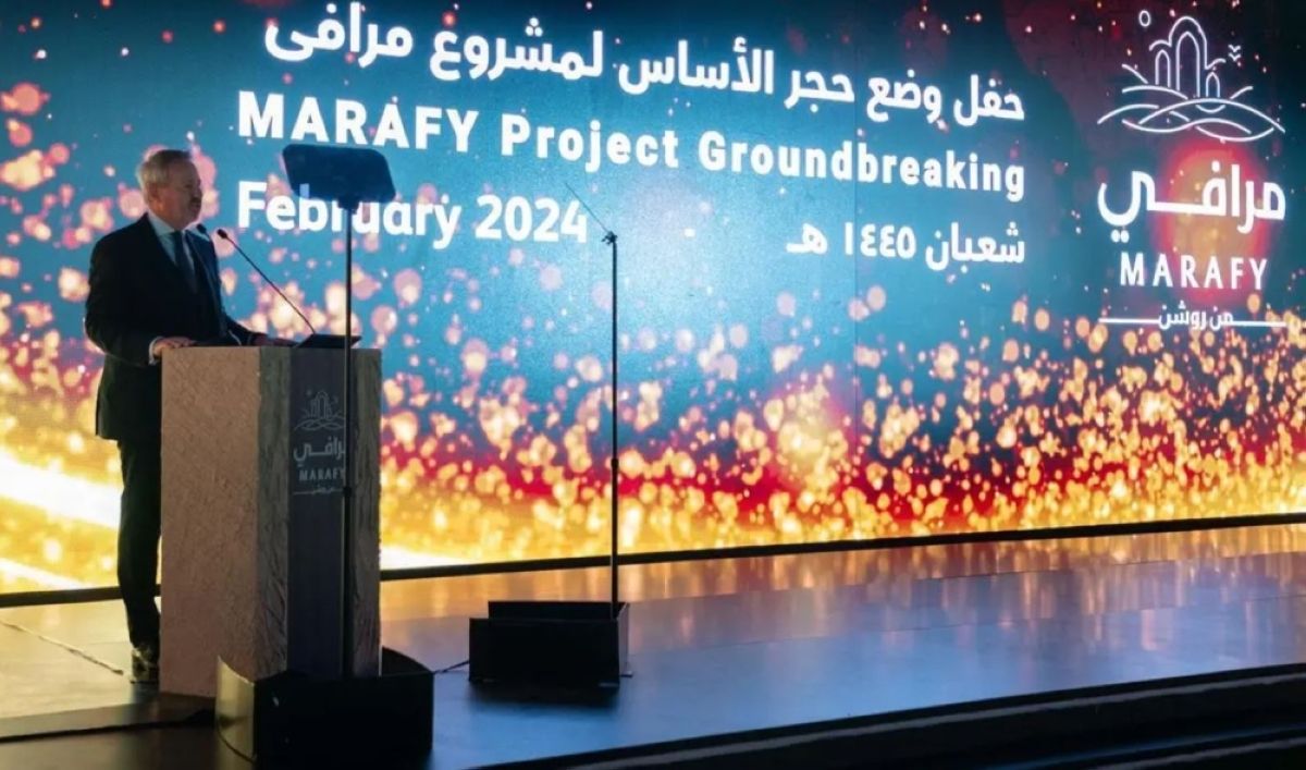 روشن تضع حجر الأساس لمشروع «مرافي» بجدة